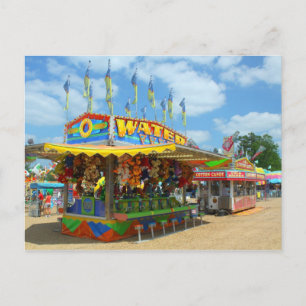 Spiele in Lincoln Landkreis Karneval Messe Postkar Postkarte