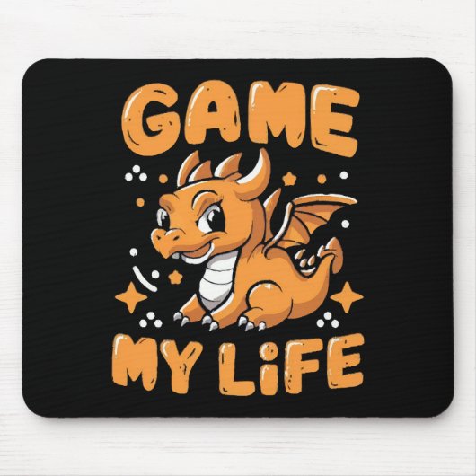 Spiele mein Leben Mousepad (Vorne)