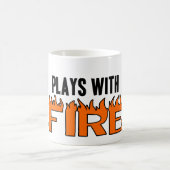 Spiele mit Feuer Kaffeetasse (Mittel)