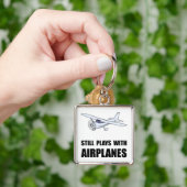 Spiele mit Flugzeugen Schlüsselanhänger (Hand)