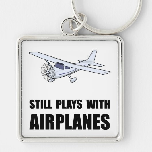 Spiele mit Flugzeugen Schlüsselanhänger (Vorne)
