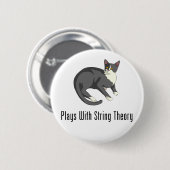 Spiele mit Schnur-Theorie Button (Vorne & Hinten)