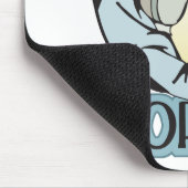 Spiele mit Schwertern Mousepad (Ecke)