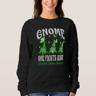 Spiele One kämpft allein Mit Behinderung Kinderbew Sweatshirt
