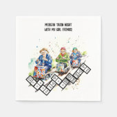 Spiele Serviette (Vorderseite)