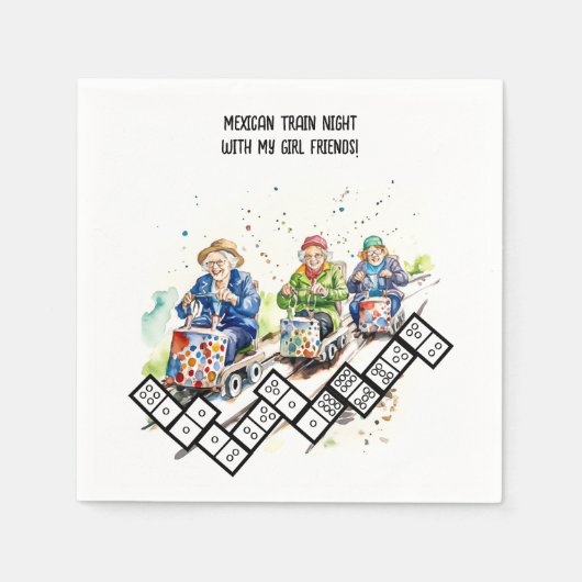 Spiele Serviette (Vorderseite)