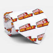 Spiele sind Kunst - Gamer-Spiel-Videospiel Krawatte (Gerollt)