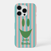 Spiele Streifen Smiley Gesicht iPhone Hülle (Rückseite)