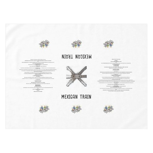 Spiele Tischdecke (Vorderseite (Horizontal))