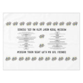 Spiele Tischdecke (Vorderseite (Horizontal))