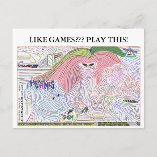 Spiele Ultra Maze '10 Postkarte