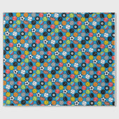 Spiele- und Sportbälle Geschenkpapier (Flach)