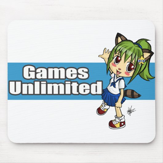 Spiele Unlimite Mausunterlage Mousepad (Vorne)