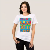 Spielekletter Tri-Blend shirt (Vorderseite voll)