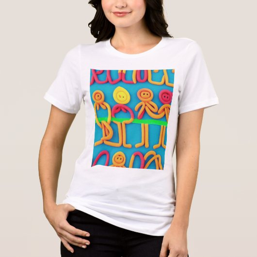 Spielekletter Tri-Blend shirt (Vorderseite)