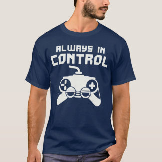 Spielekonsole Controller-Spieler immer unter Kontr T-Shirt