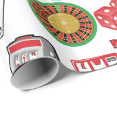 Spielelemente Casino Spiele Geschenkpapier (Rolleneckpunkt)