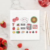 Spielelemente Casino Spiele Serviette (Beispiel)