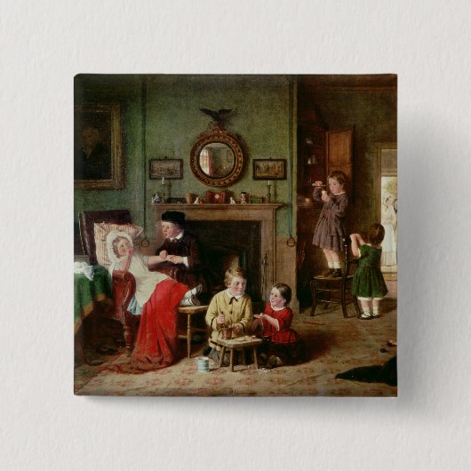 Spielen an Doktoren Button (Vorderseite)