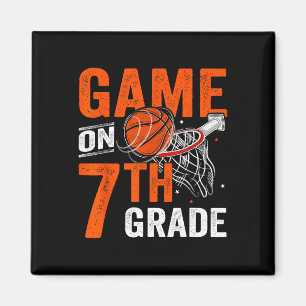 Spielen auf der siebten Stufe Basketball erster Ta Magnet
