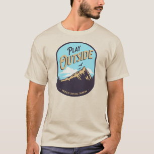 Spielen außerhalb fördern kritisches Denken T-Shirt