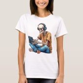 Spielen bis ins Grab T-Shirt (Vorderseite)