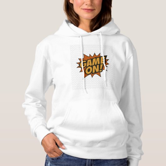 SPIELEN! Comic Burst - Gamer Wall Poster Hoodie (Vorderseite)