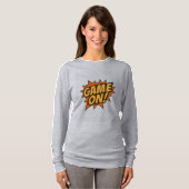 SPIELEN! Comic Burst - Gamer Wall Poster T-Shirt (Vorne ganz)