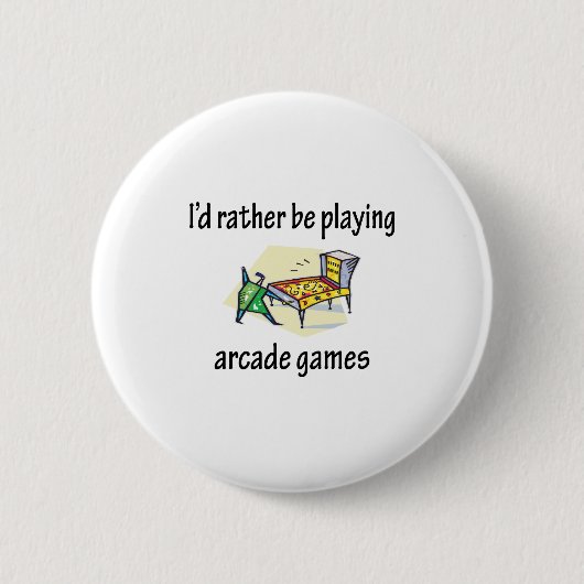 Spielen der Arcade-Spiele Button (Vorderseite)