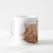 Spielen der Katze Kaffeetasse (Vorderseite Links)