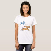 Spielen des Hundes T-Shirt (Vorne ganz)