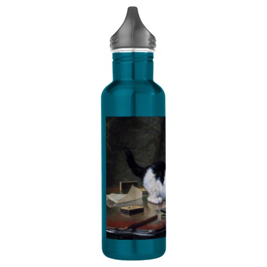 Spielen des Kätzchens durch Henriëtte Ronner-Knip Trinkflasche (Links)