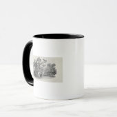Spielen eines Lachses Tasse (Vorderseite Links)