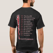 Spielen für Tritte 2010b T-Shirt (Rückseite)