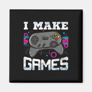 Spielen für Videospiele-Entwickler-Geschenk machen Magnet
