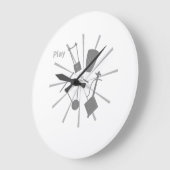 Spielen Große Wanduhr (Winkel)