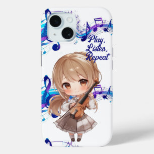 Spielen, Hören, Wiederholen Case-Mate iPhone Hülle