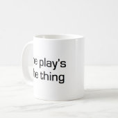 Spielen ist das Ding Kaffeetasse (Vorderseite Links)