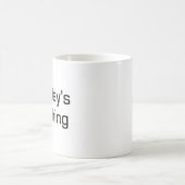 Spielen ist das Ding Kaffeetasse (Mittel)