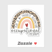 Spielen ist mein Lieblings-Beruf, beruflich Aufkleber (Blatt)