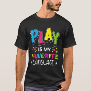Spielen ist meine Lieblingsbeschäftigung Cool Beru T-Shirt