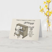 Spielen Karte (Gelbe Blume)