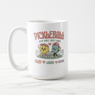 Spielen Lachen Wiederholen Pickleball-Tasse Cute Kaffeetasse