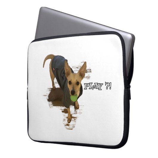 Spielen? Laptopschutzhülle (Vorderseite Links)