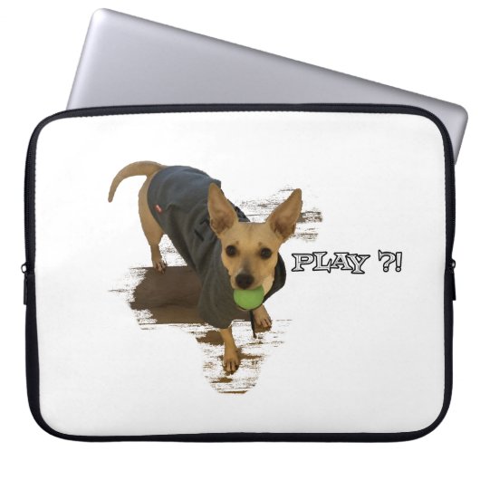 Spielen? Laptopschutzhülle (Vorderseite)