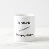 Spielen meines Clarinet Kaffeetasse (Mittel)
