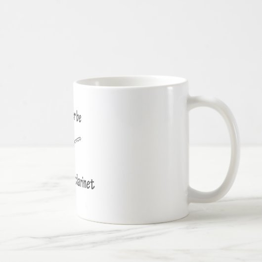 Spielen meines Clarinet Kaffeetasse (Rechts)