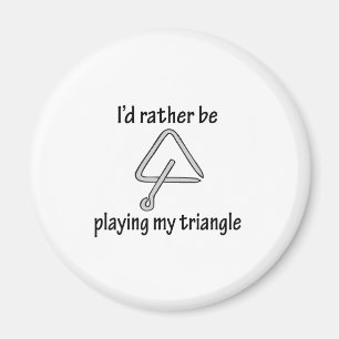 Spielen meines Dreiecks Magnet