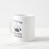 Spielen mit Chemikalien Kaffeetasse (Vorderseite Links)