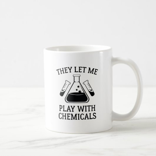 Spielen mit Chemikalien Kaffeetasse (Rechts)